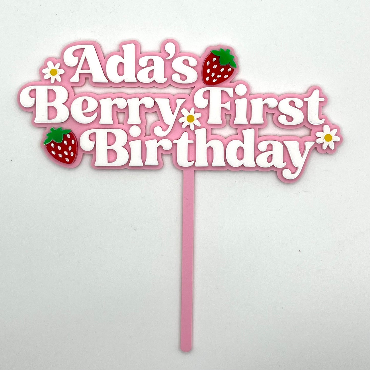 Berry Sweet Cake Topper - Birthday or Baby Shower