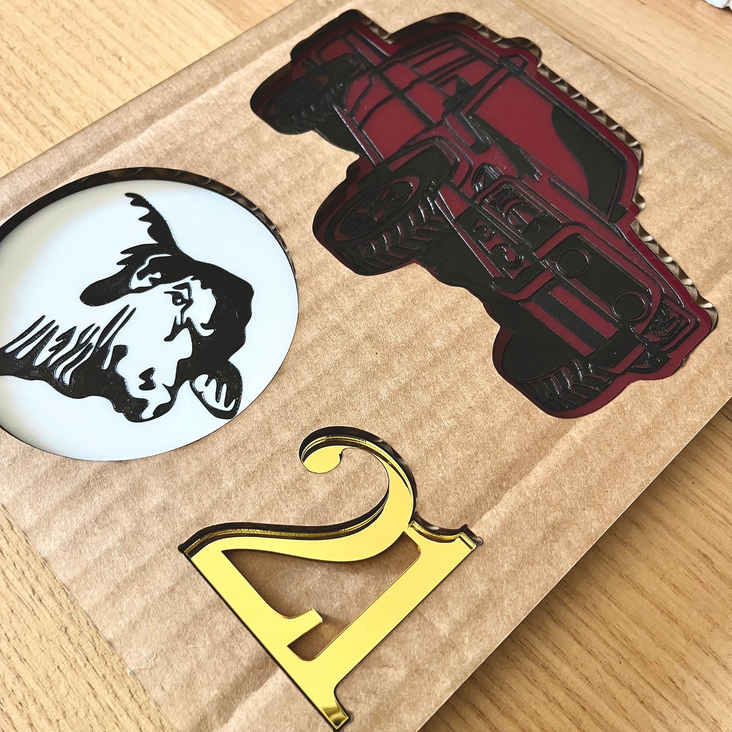 Detailed Custom Cake Topper - Designed from scratch, multi-colour, any design