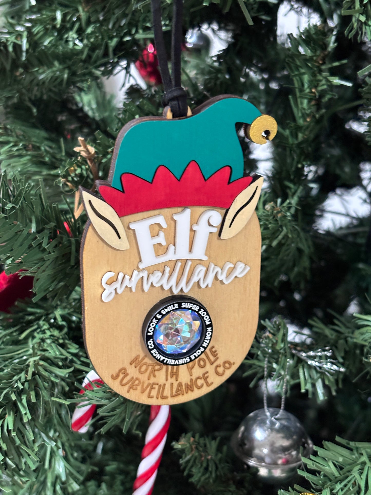 Santa Cam / Elf Surveillance Ornament