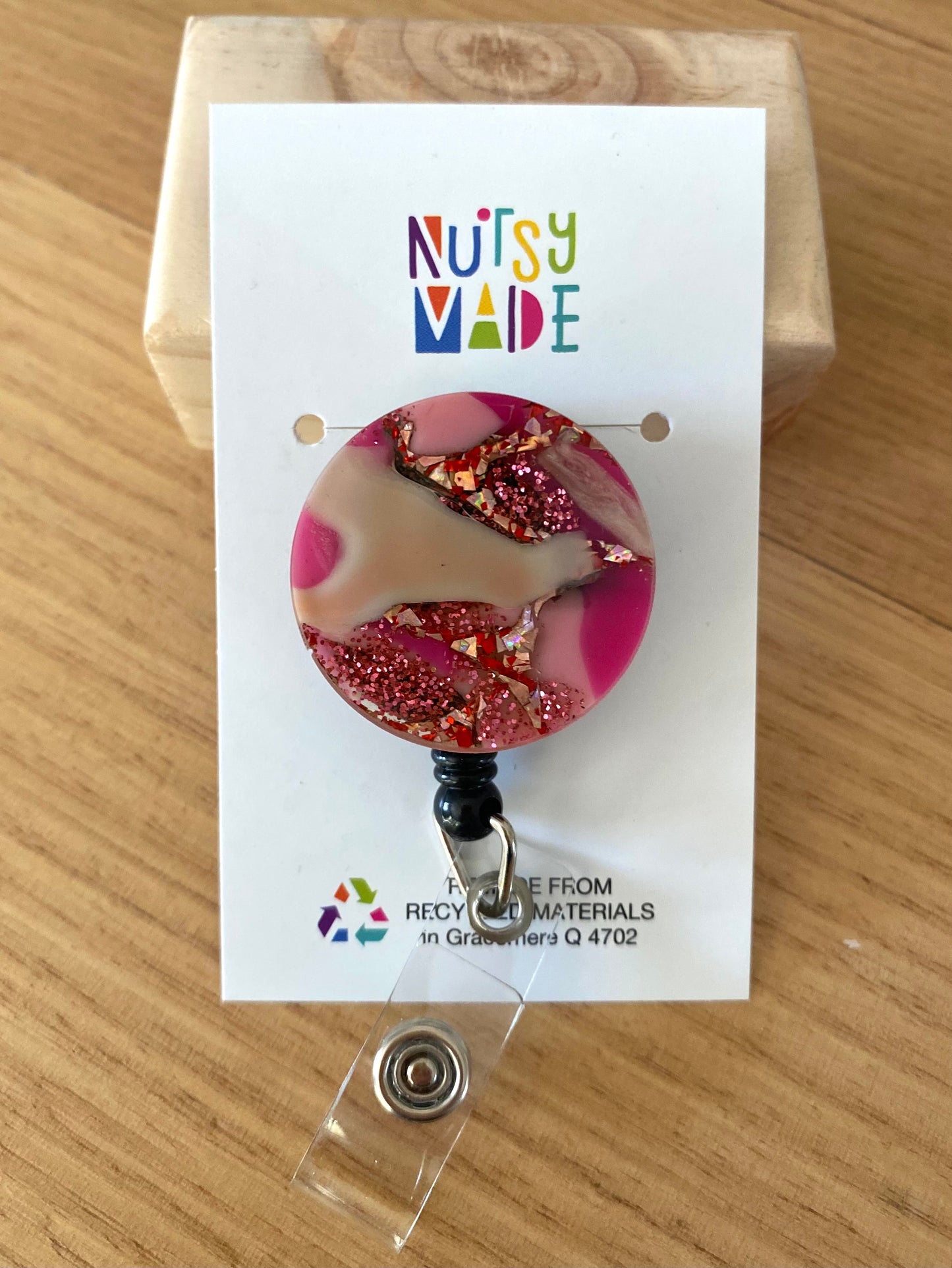 Badge Reel - Recycled Acrylic