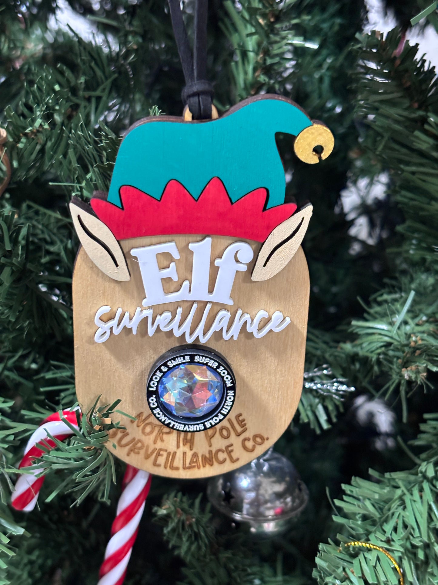 Santa Cam / Elf Surveillance Ornament