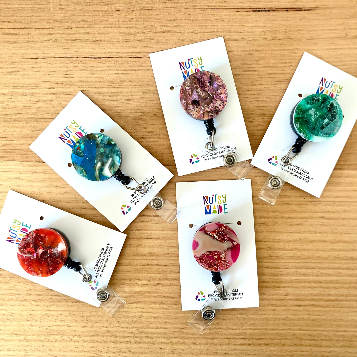 Badge Reel - Recycled Acrylic