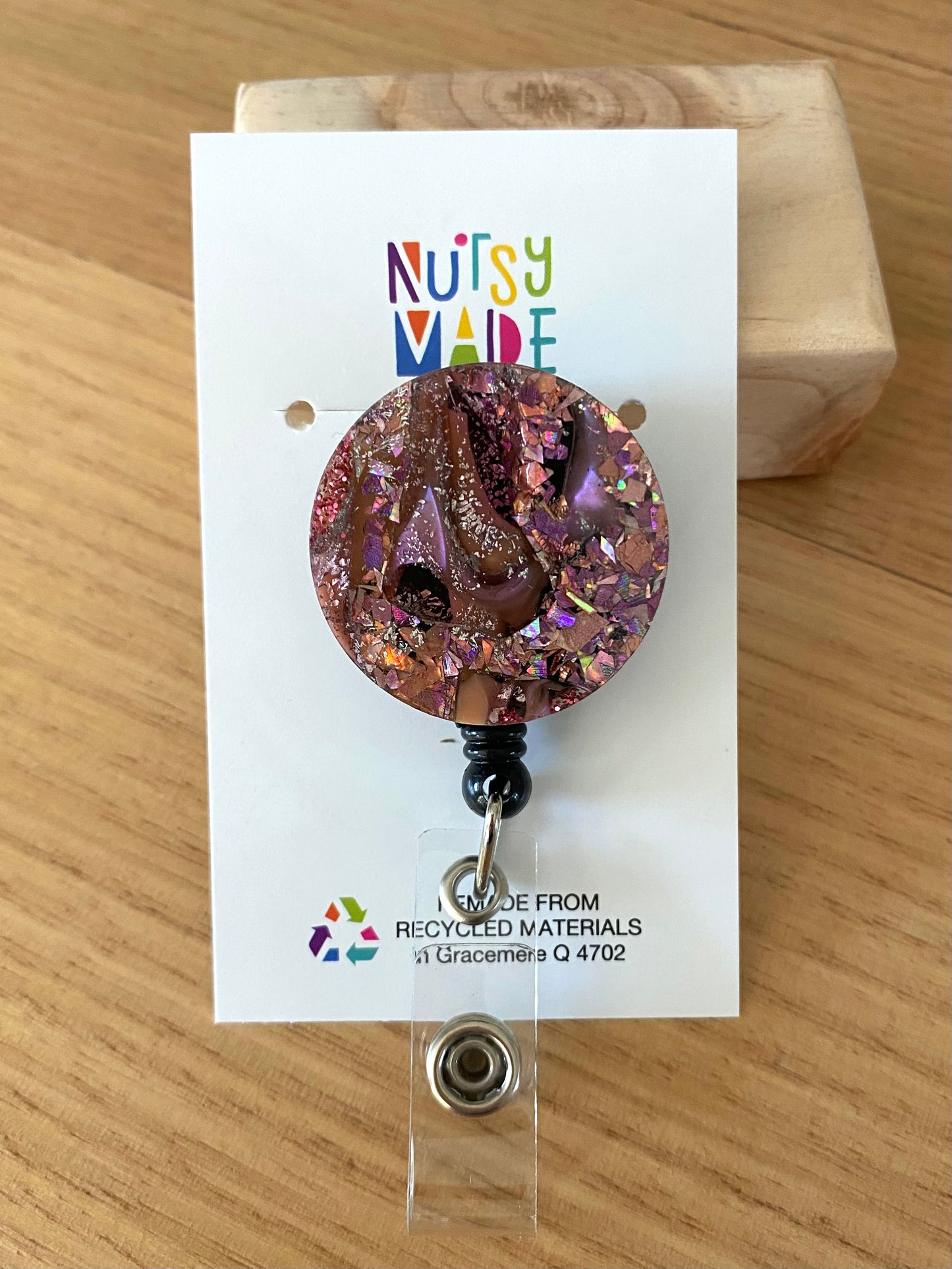 Badge Reel - Recycled Acrylic