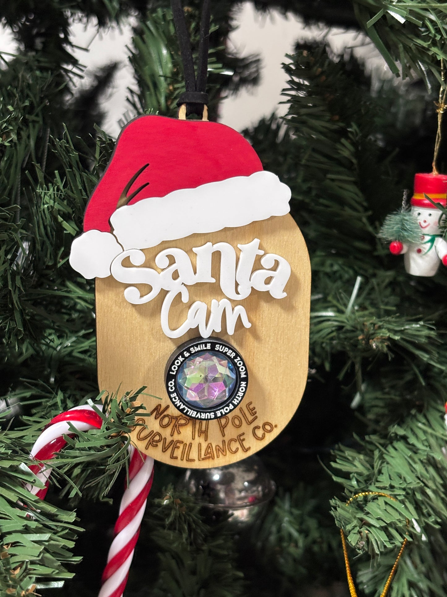 Santa Cam / Elf Surveillance Ornament