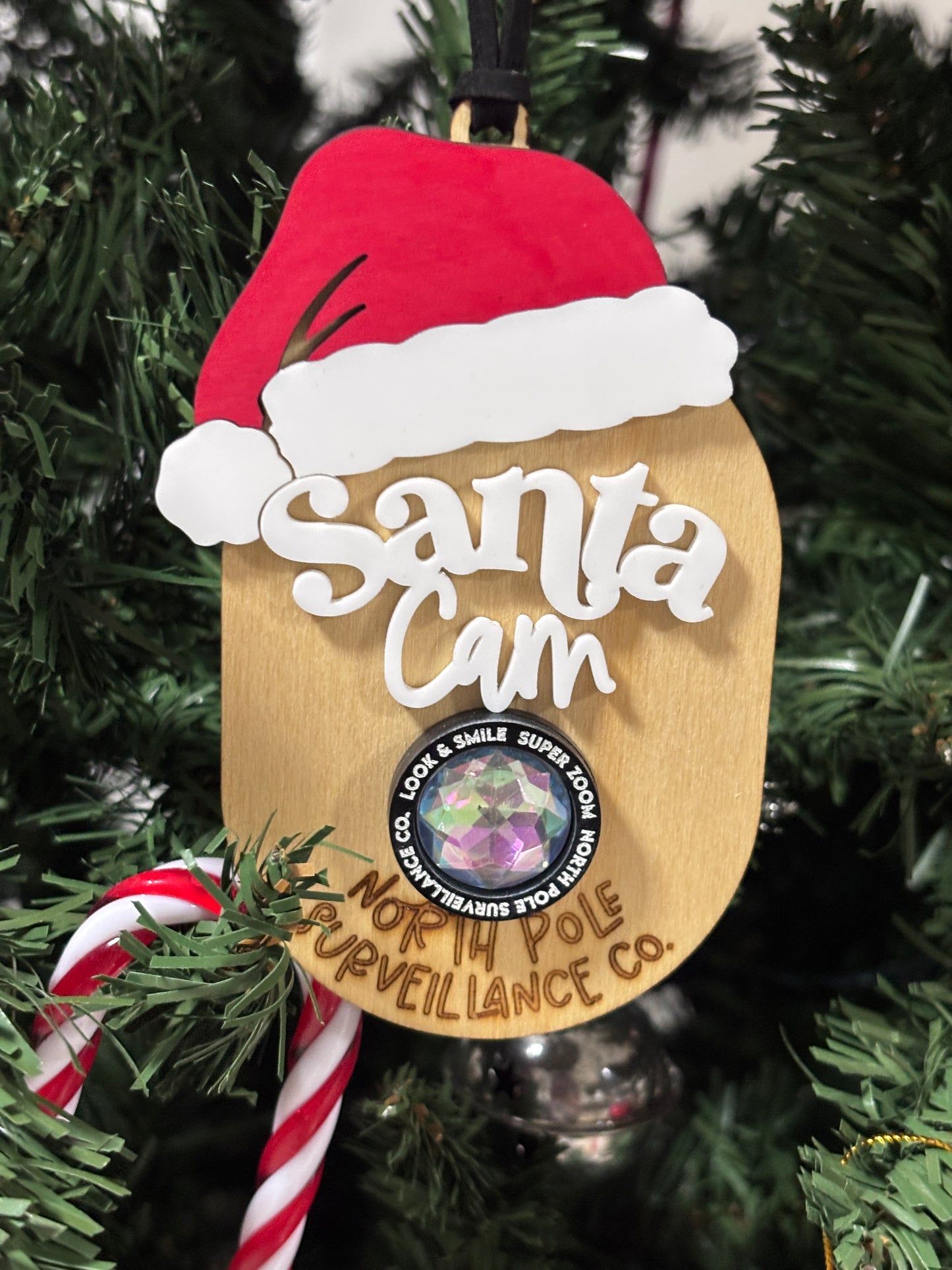 Santa Cam / Elf Surveillance Ornament