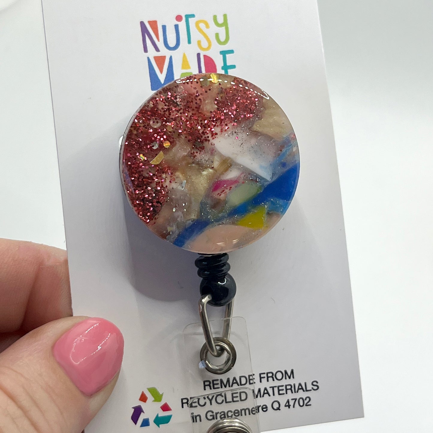 Badge Reel - Recycled Acrylic