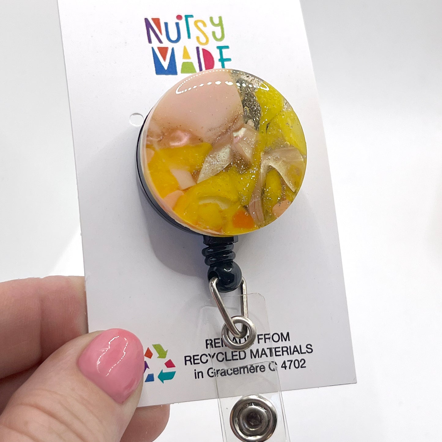 Badge Reel - Recycled Acrylic