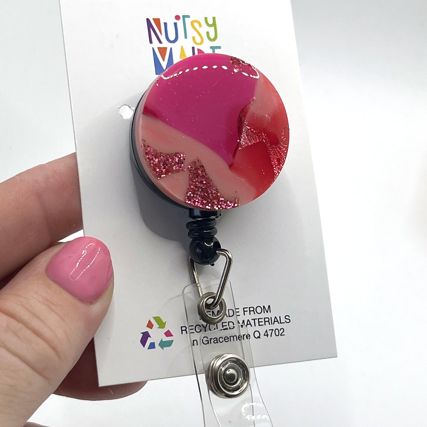 Badge Reel - Recycled Acrylic