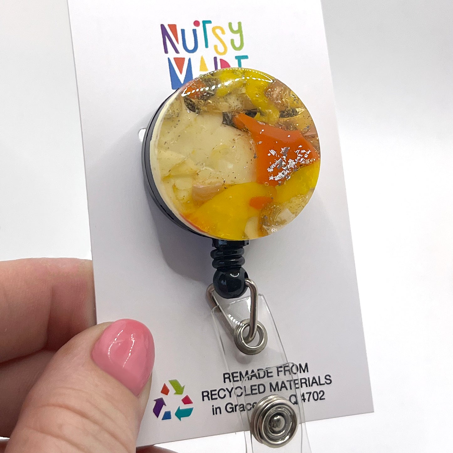Badge Reel - Recycled Acrylic