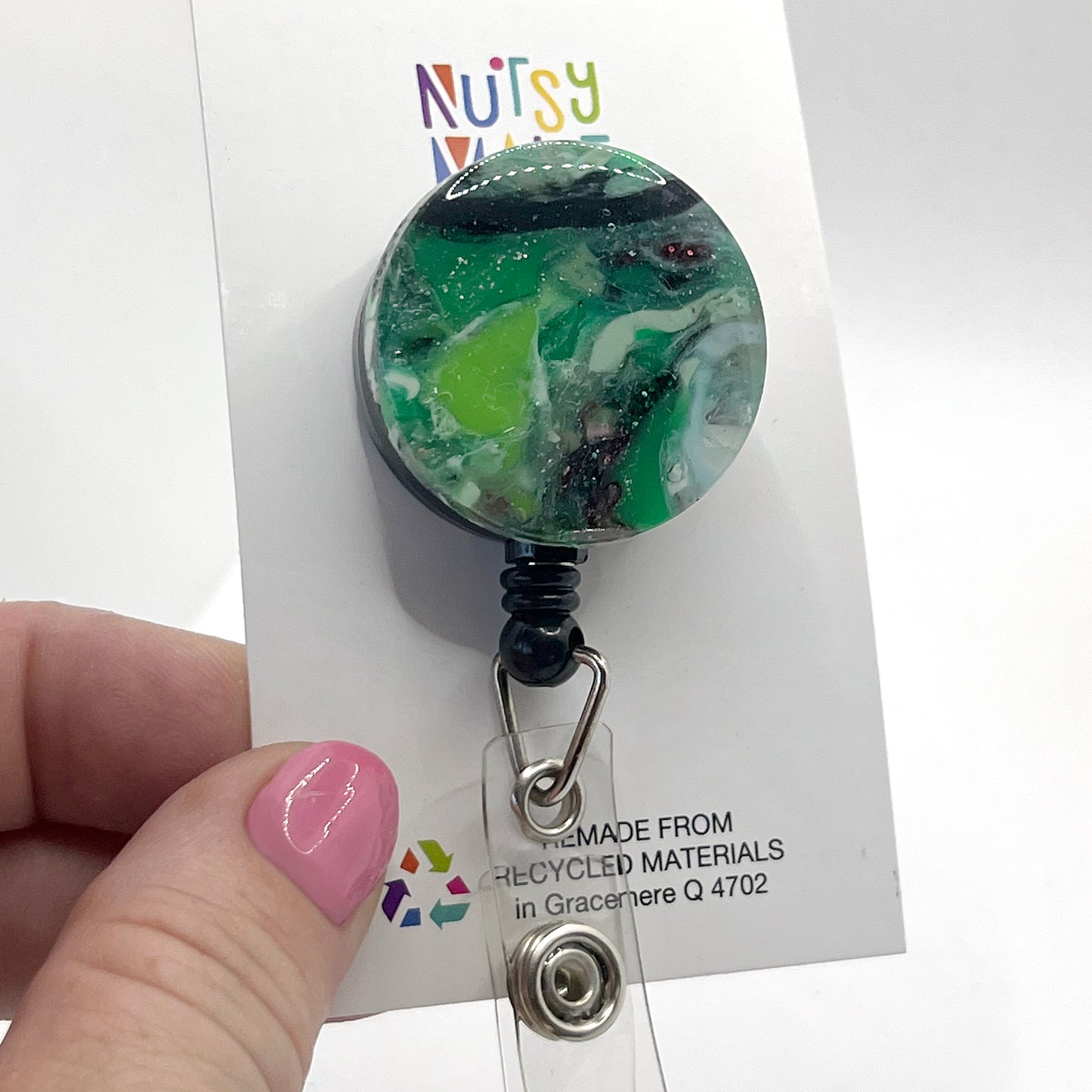 Badge Reel - Recycled Acrylic