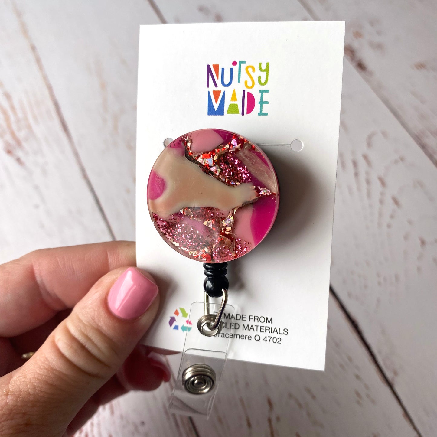 Badge Reel - Recycled Acrylic
