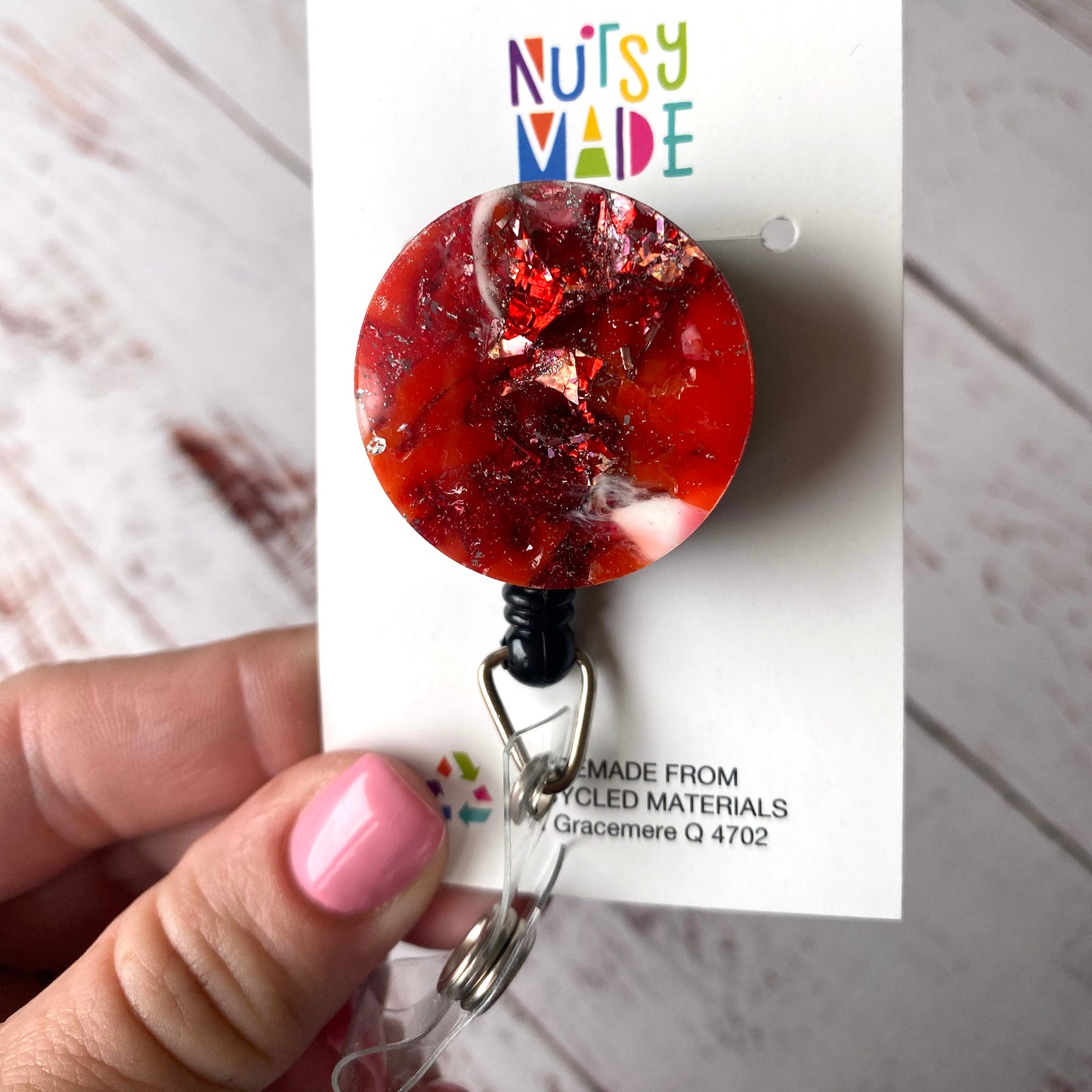 Badge Reel - Recycled Acrylic