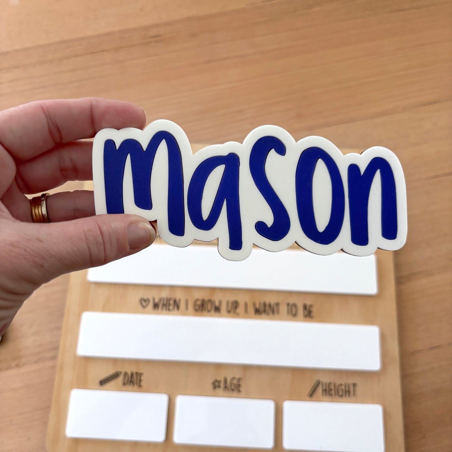 First Day - Last Day - School Board - Kindy - Memories Photo Prop