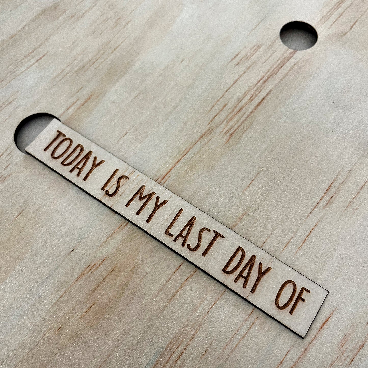 First Day - Last Day - School Board - Kindy - Memories Photo Prop