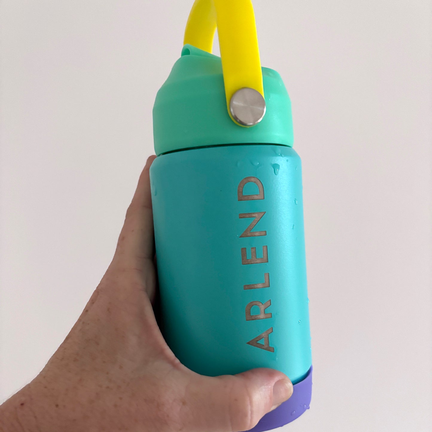 Engraved water bottle