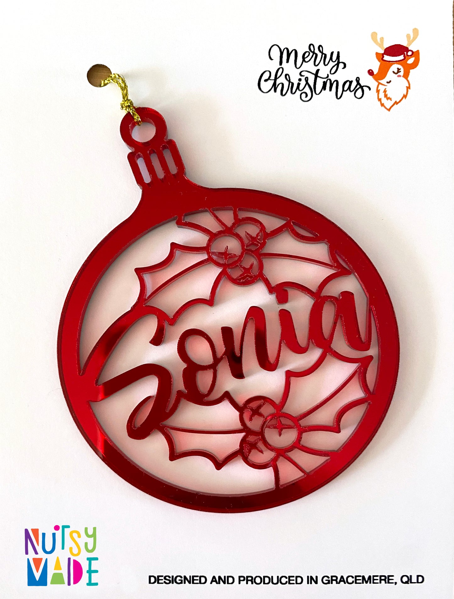 Personalised Christmas Ornaments