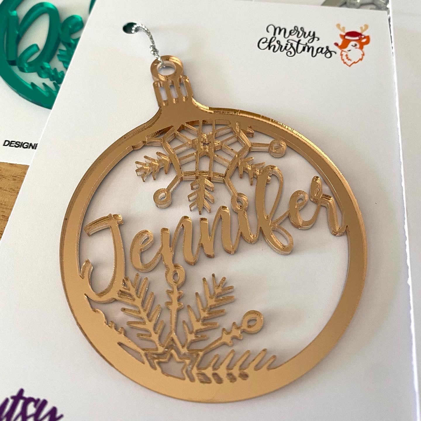 Personalised Christmas Ornaments