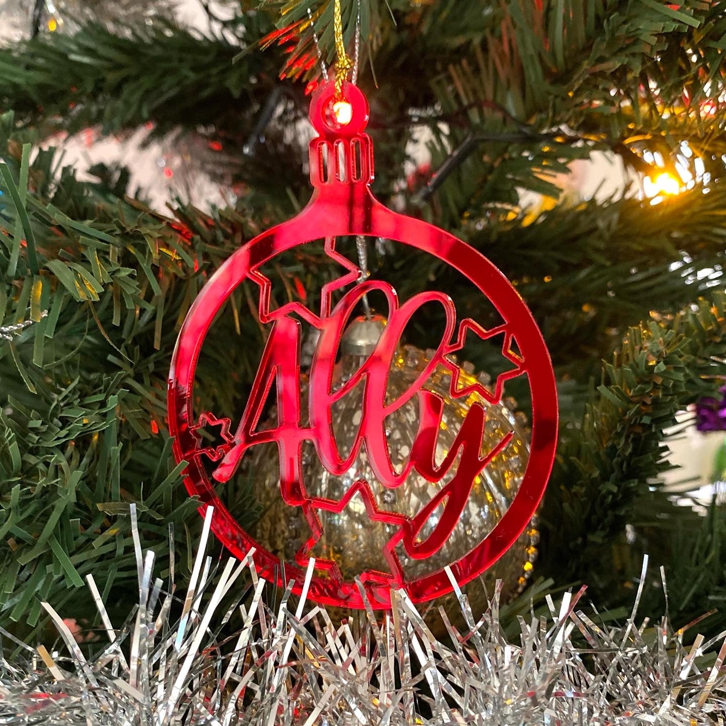 Personalised Christmas Ornaments
