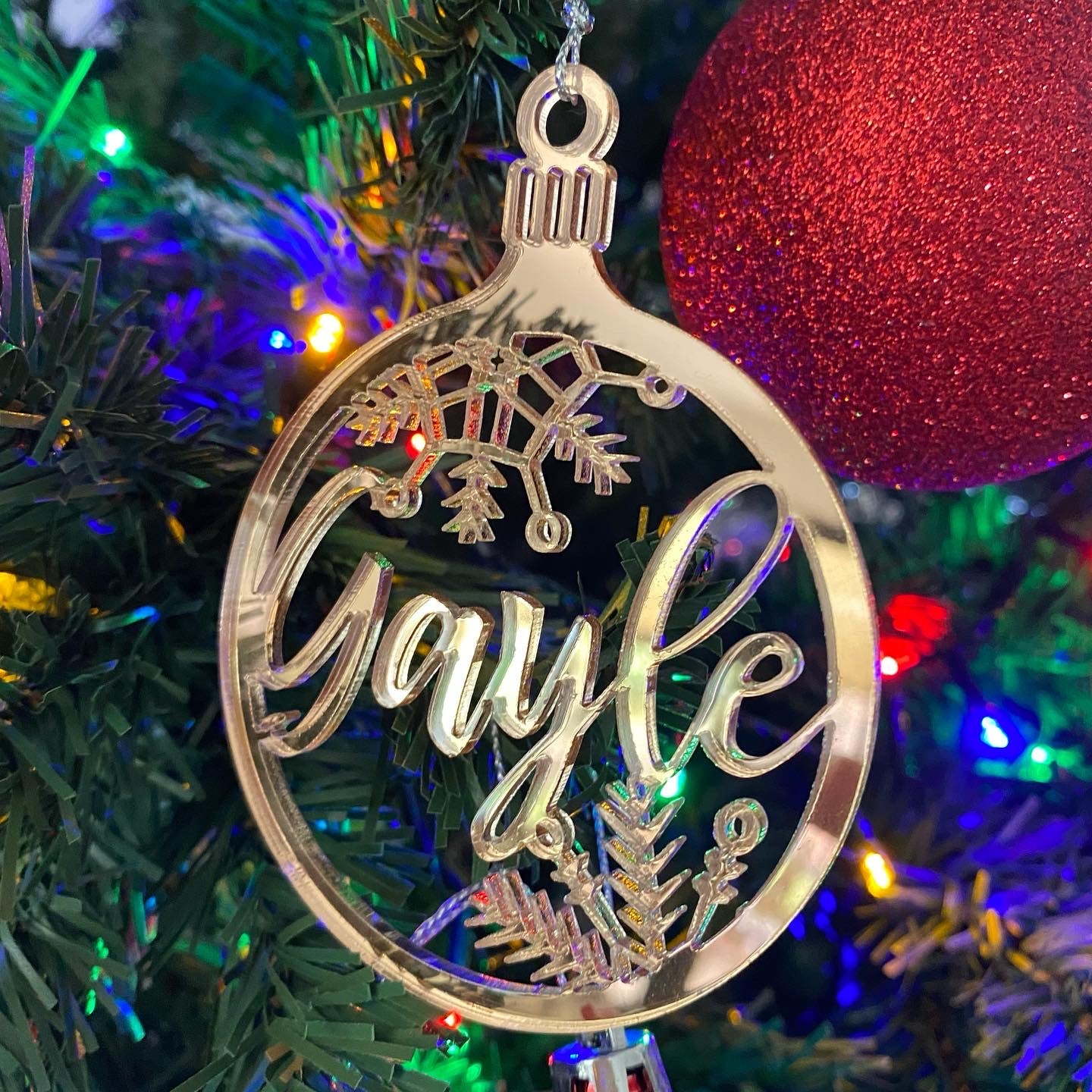 Personalised Christmas Ornaments